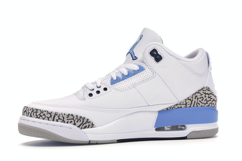 Unc jordan 3 size 12 clearance