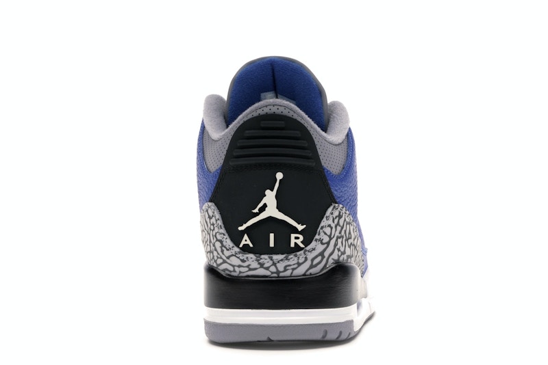 Jordan 3 Retro Varsity Royal Cement