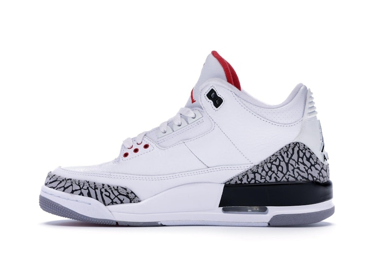 Jordan 3 white cement precio clearance