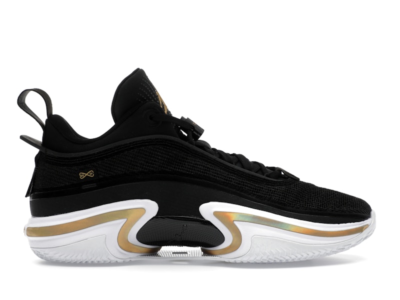 ナイキ AIR JORDAN 36 Low PF Black Gold 27cm Jordan 36 Low PF Black Gold (White Sole) Men's - DH0832-071 - US