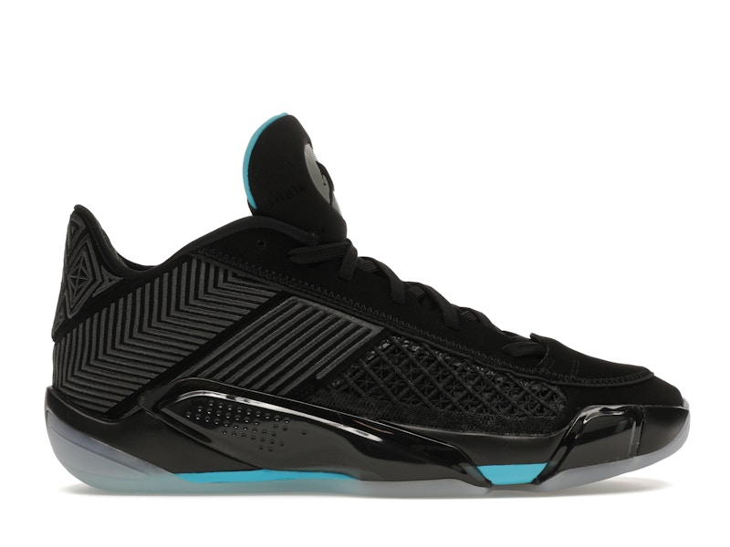 Jordan 38 Low Black Gamma Blue Translucent Sole Men s FD2326 004 US