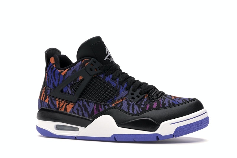 Jordan 4 Retro Black Rush Violet (GS) - BQ9043-005