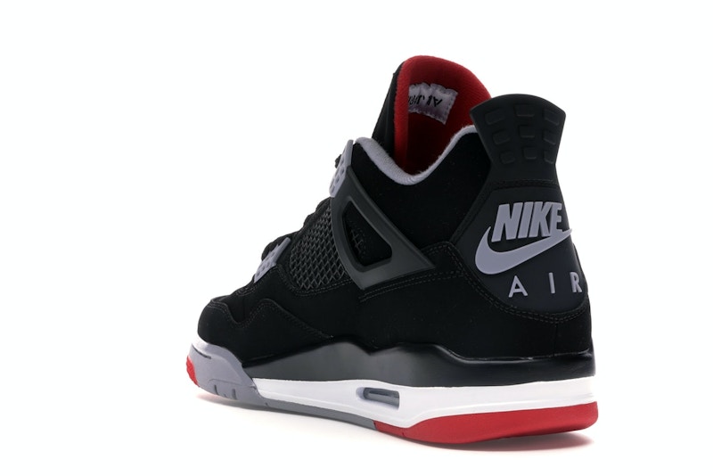 Bred 4 stockx clearance