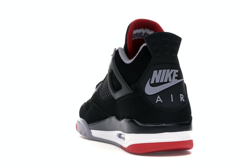 Bred 4 stockx clearance
