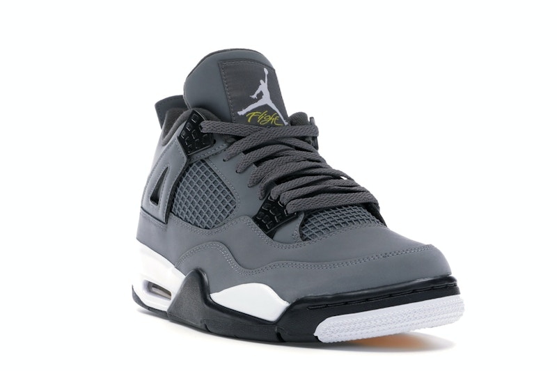 All grey jordan 4 clearance