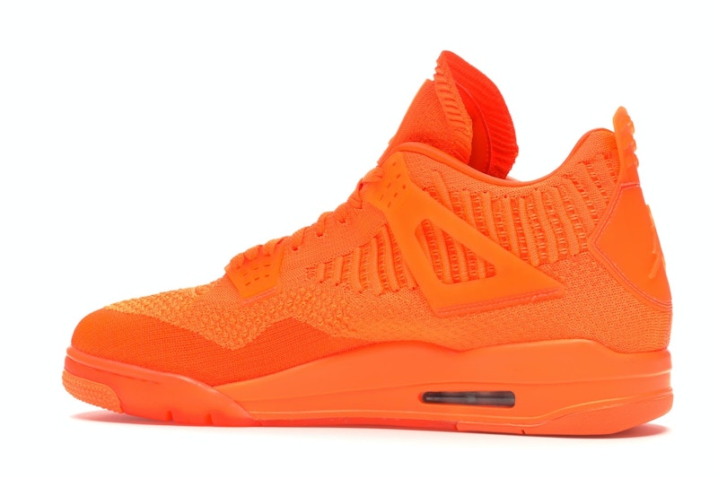 Jordan 4 retro flyknit orange Clearance