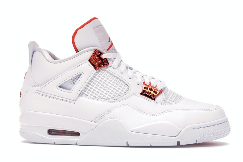 Stockx jordan 4 metallic orange Clearance