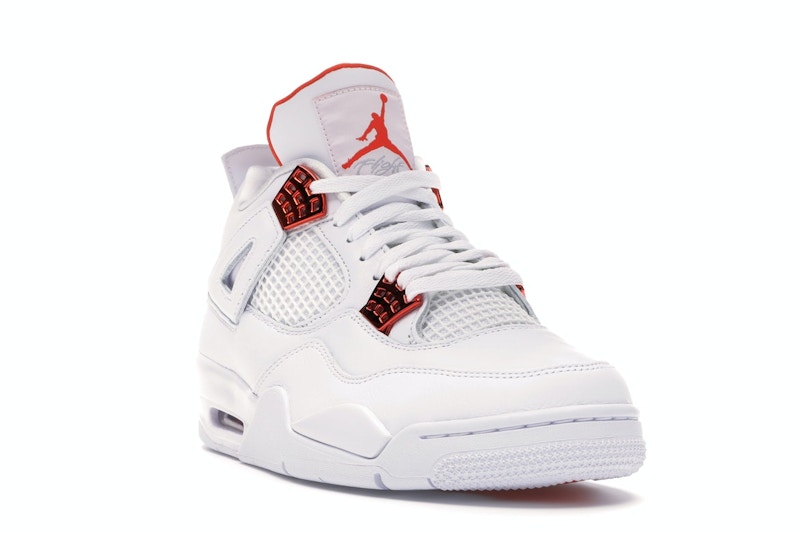 Jordan 4 metallic orange stockx clearance