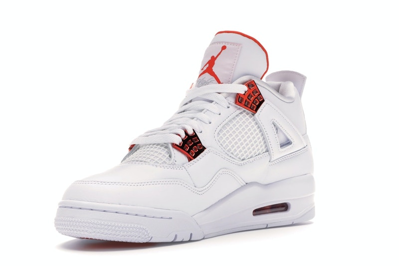 Jordan 4 metallic orange stockx clearance