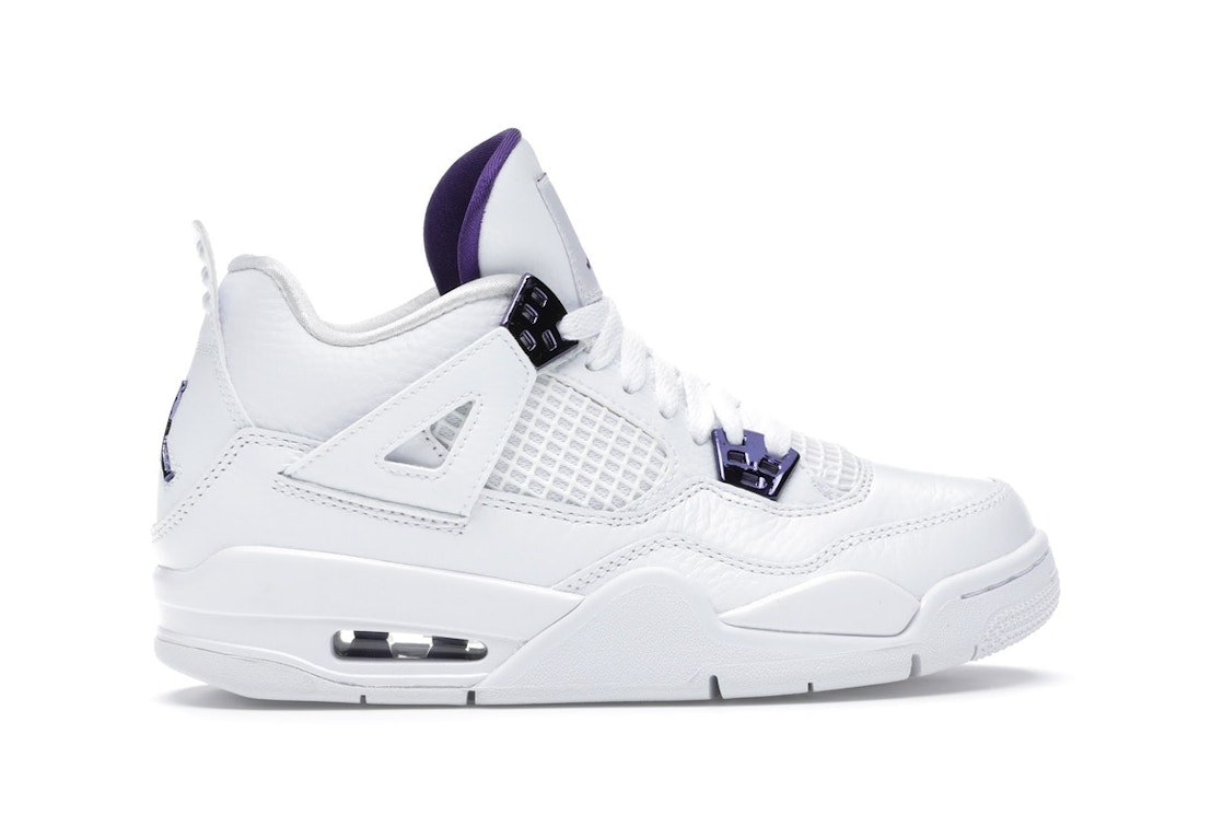Jordan 4 Retro Metallic Purple Gs 115 Jordan 4 Retro Metallic Purple Gs 115