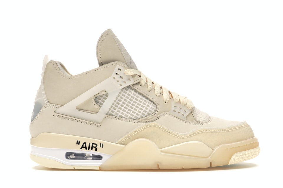 Off-White™ x Air Jordan 4 Collab Sneaker On-Feet