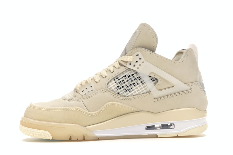 Jordan 4 Retro Off-White Sail (W) - CV9388-100 Jordan 4 Retro Off-White Sail (W) - CV9388-100
