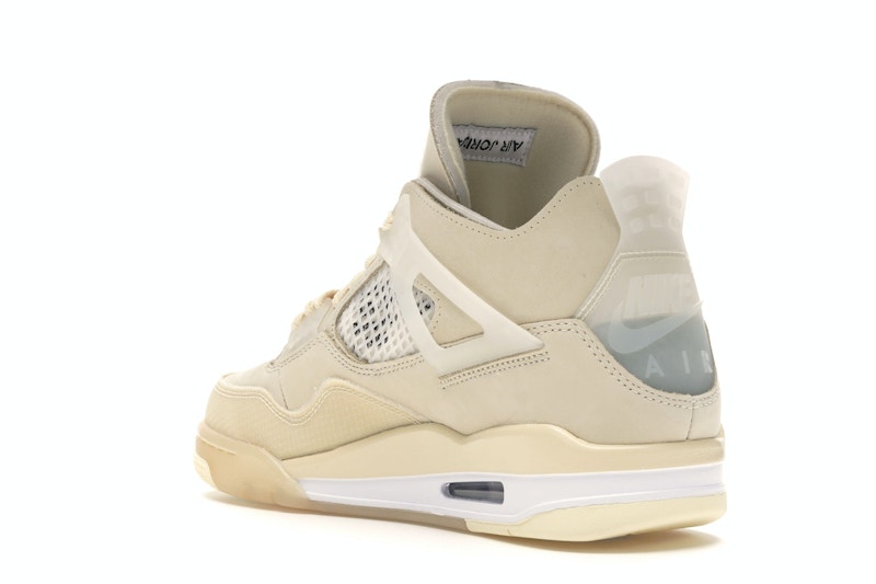 Jordan 4 Retro Off-White Sail (W