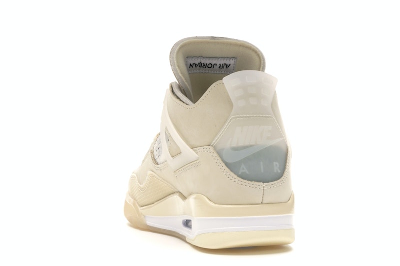 Jordan 4 Retro Off White Sail W Cv93 100