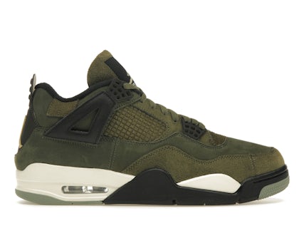 Brown Travis 4s Olive Jordan Retro SE Craft Medium Olive Men's