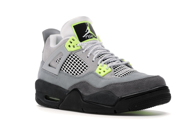air jordan 4 neon stockx
