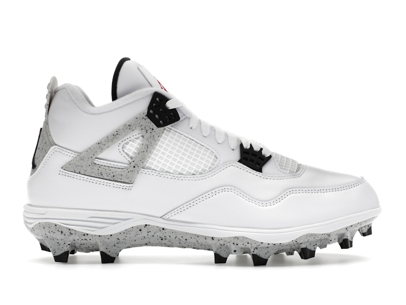 Jordan 4 Retro TD Cleat White Cement Men's - HQ0207-106 - US