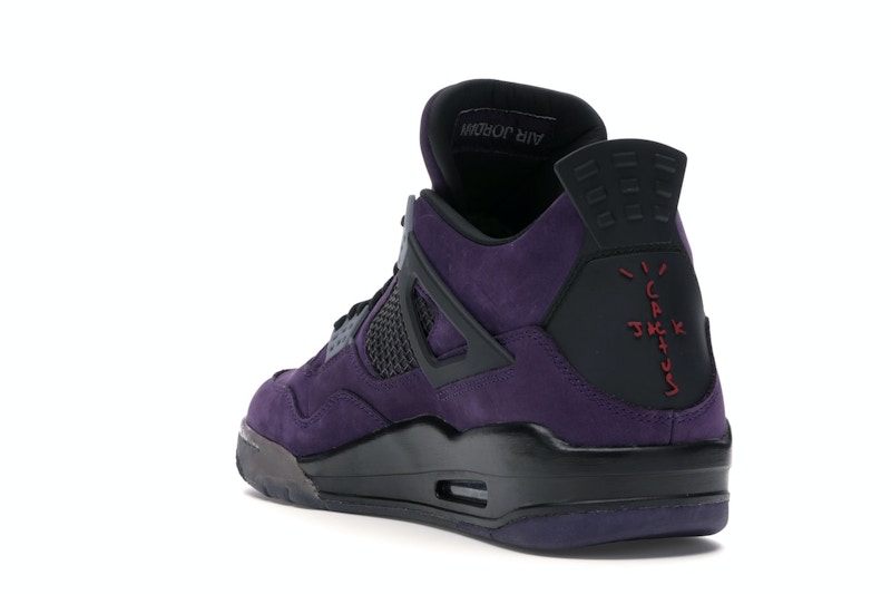 Air jordan 4 travis purple