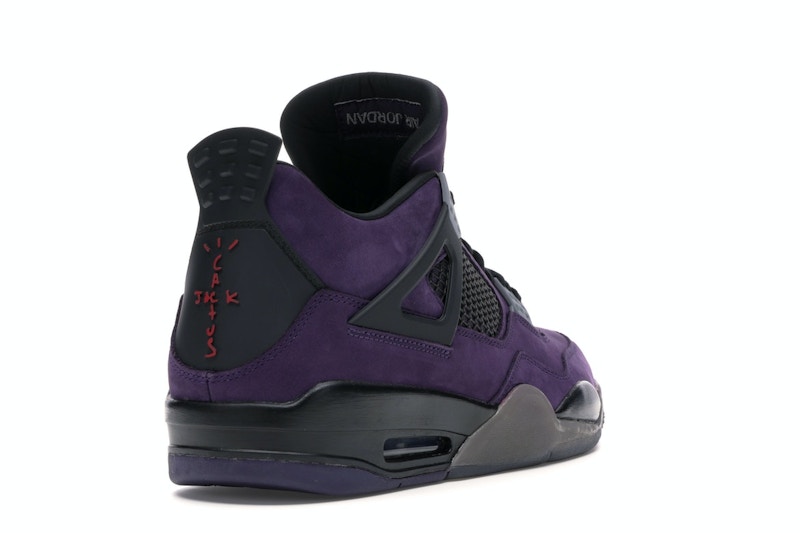 Jordan 4 Retro Travis Scott Purple