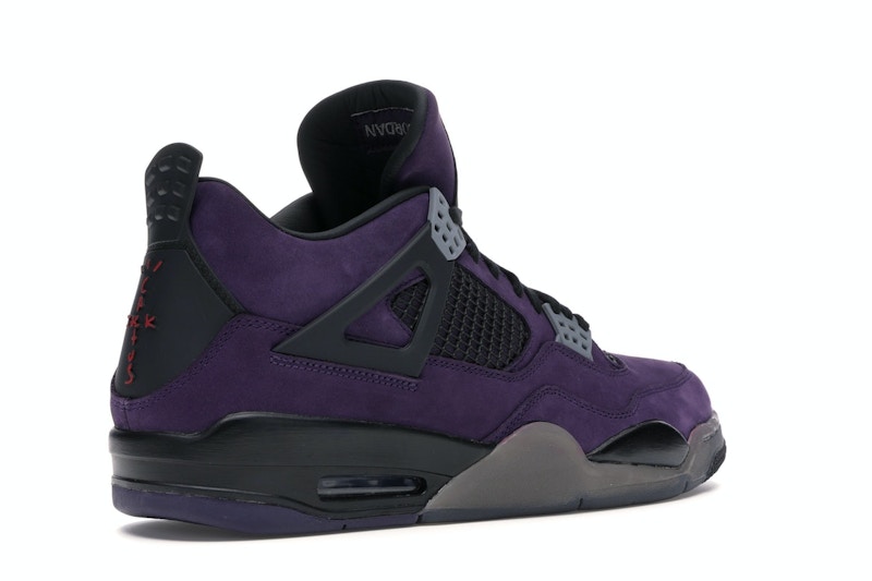 Jordan 4 retro travis scott purple Clearance