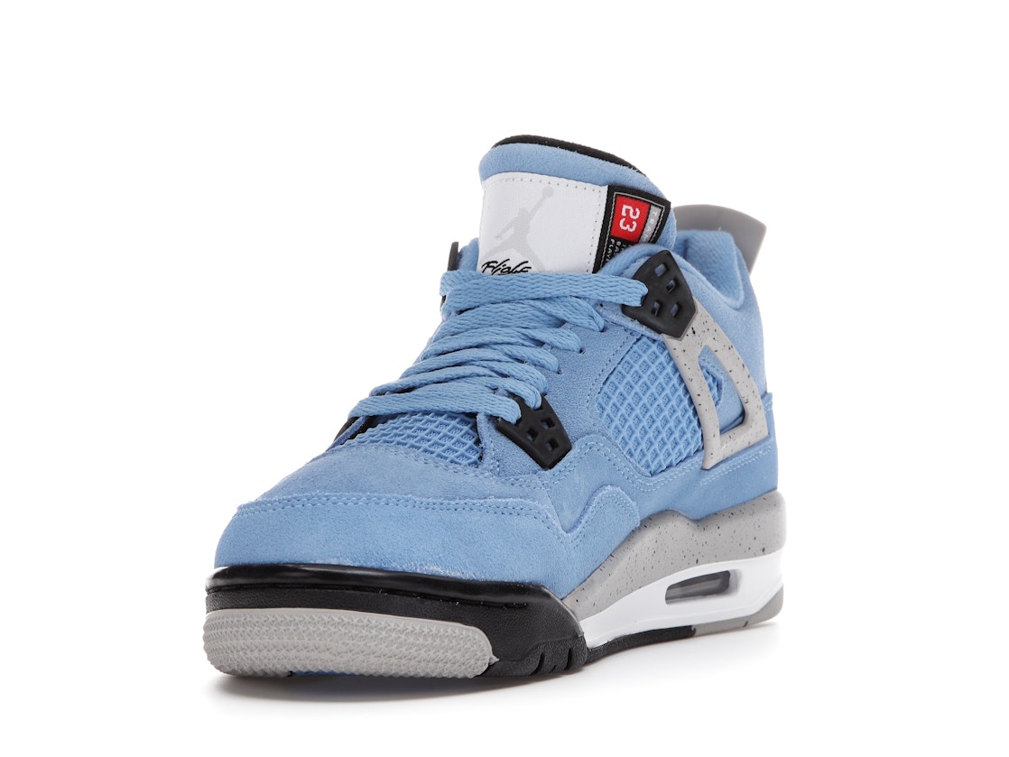 Jordan 4 Retro University Blue Gs 400 Jordan 4 Retro University Blue Gs 400