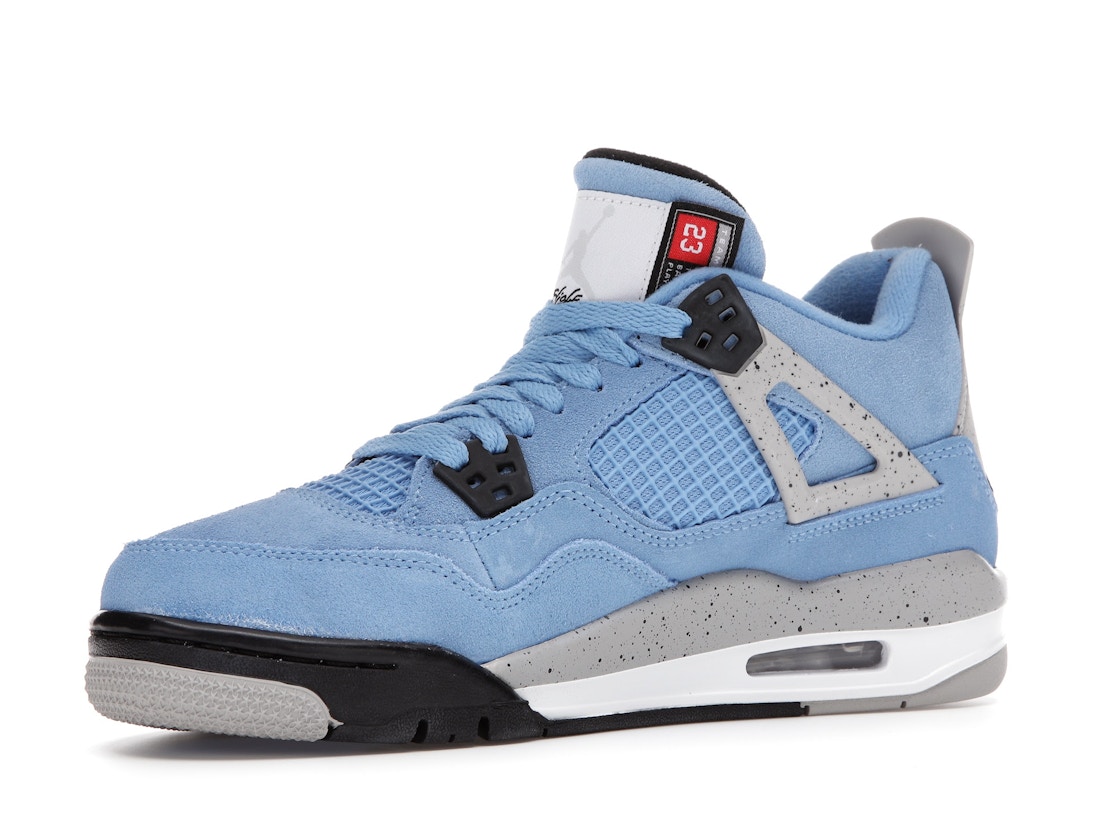 Jordan 4 Retro University Blue Gs 400 Jordan 4 Retro University Blue Gs 400