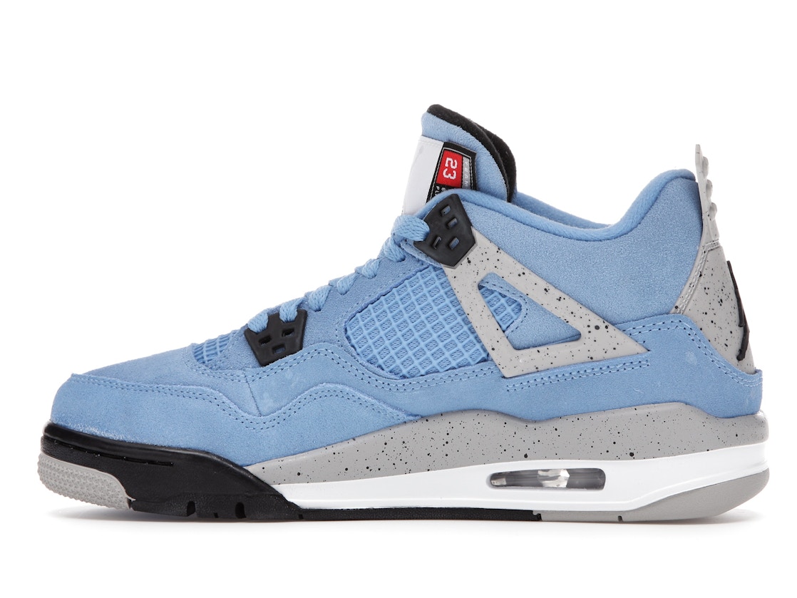 Jordan 4 Retro University Blue Gs 400 Jordan 4 Retro University Blue Gs 400