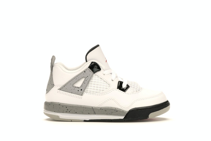 Jordan 4 Retro White Cement 2016 TD Toddler 308500 104 US