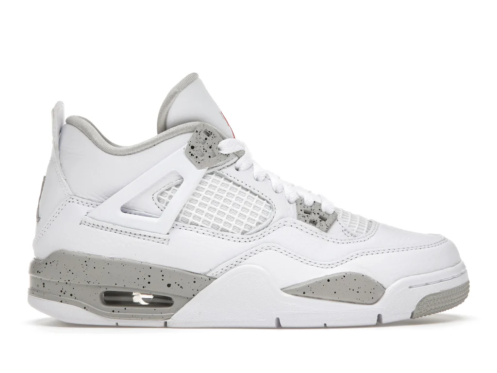 Jordan 4 Retro White Oreo (2021) (GS) Kids' - DJ4699-100 - US