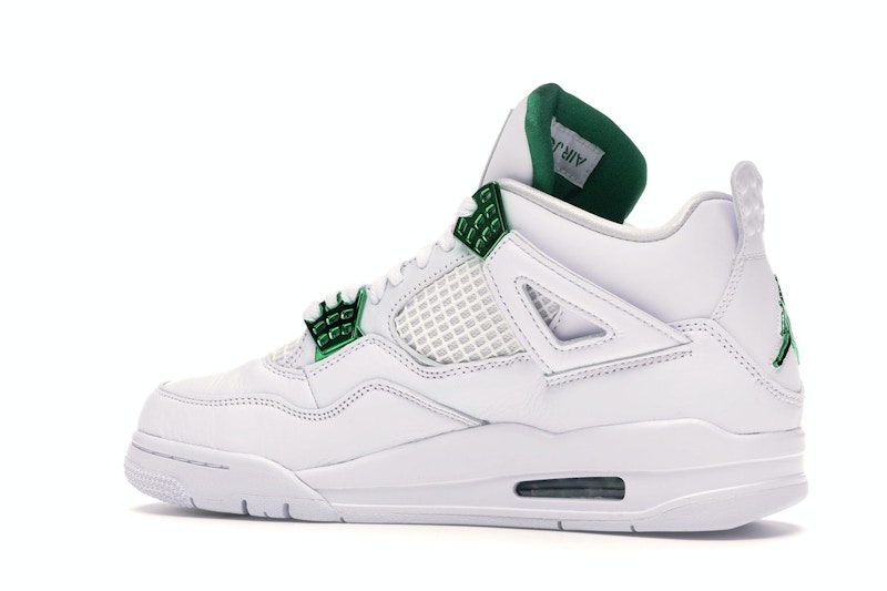 Jordan 4 retro metallic green clearance