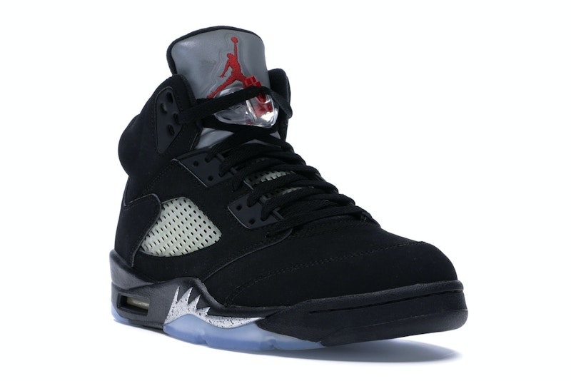 Metallic fives jordans