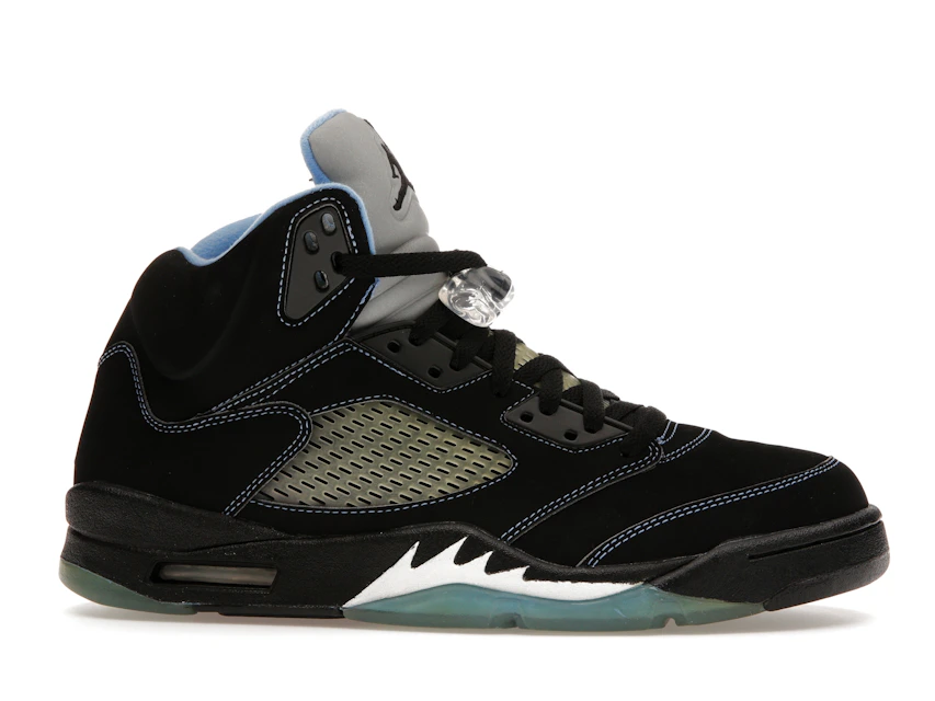 Jordan 5 Retro Black University Blue 041 Jordan 5 Retro Black University Blue 041