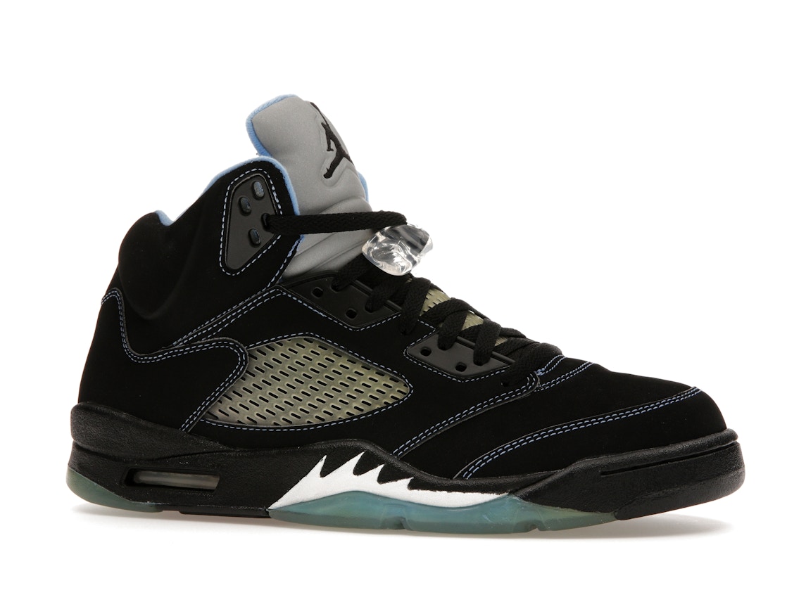 Jordan 5 Retro Black University Blue 041 Jordan 5 Retro Black University Blue 041