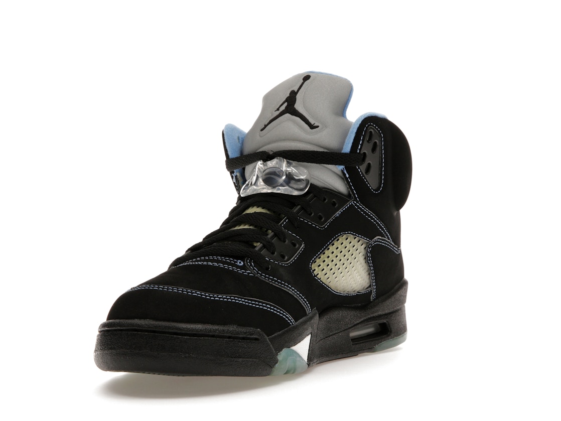 Jordan 5 Retro Black University Blue 041 Jordan 5 Retro Black University Blue 041