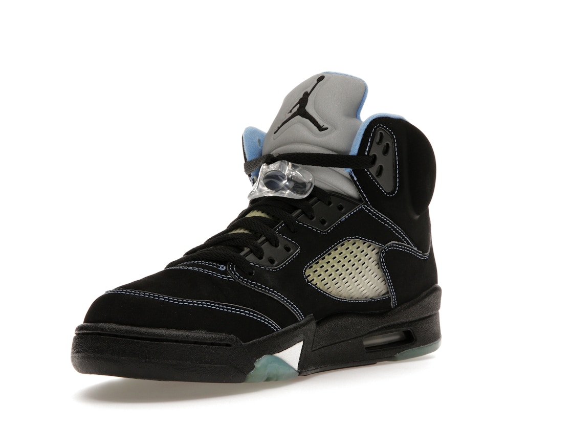 Jordan 5 Retro Black University Blue 041 Jordan 5 Retro Black University Blue 041