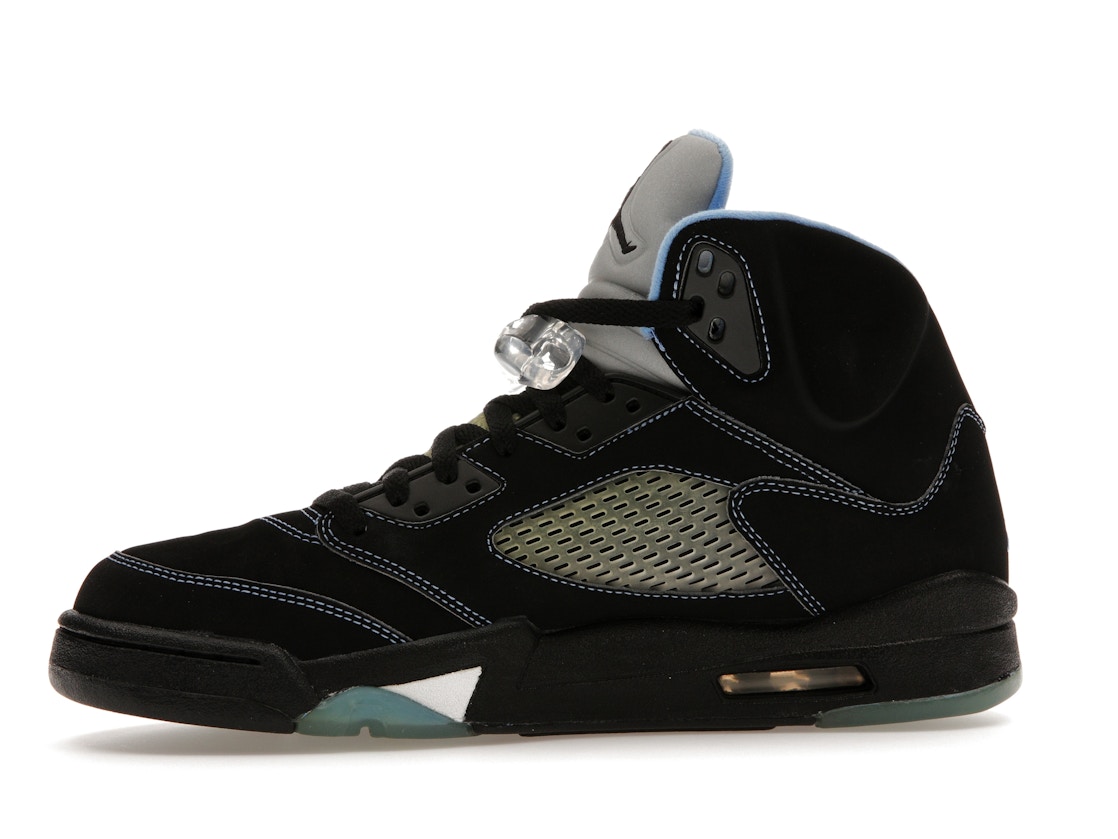 Jordan 5 Retro Black University Blue 041 Jordan 5 Retro Black University Blue 041