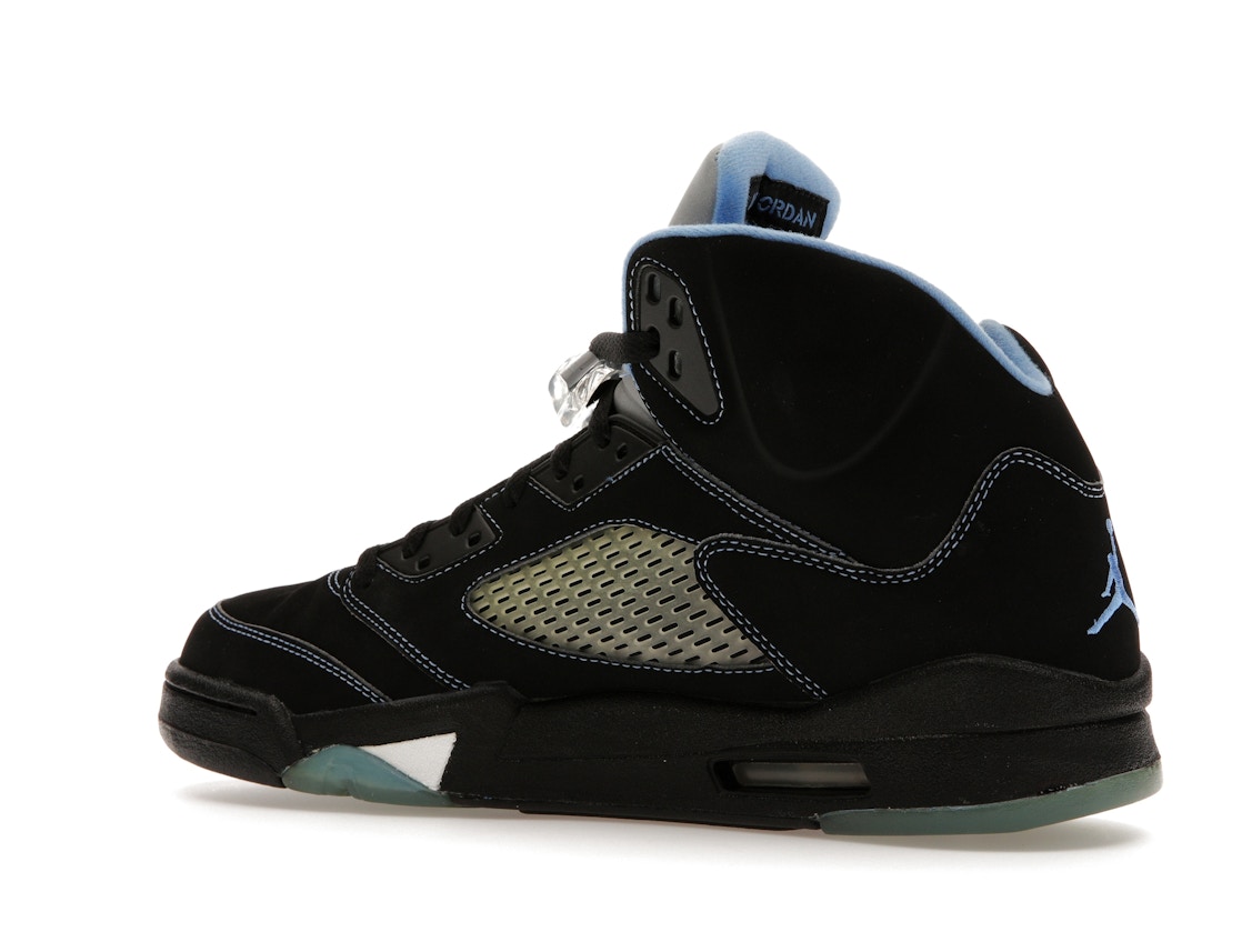 Jordan 5 Retro Black University Blue 041 Jordan 5 Retro Black University Blue 041