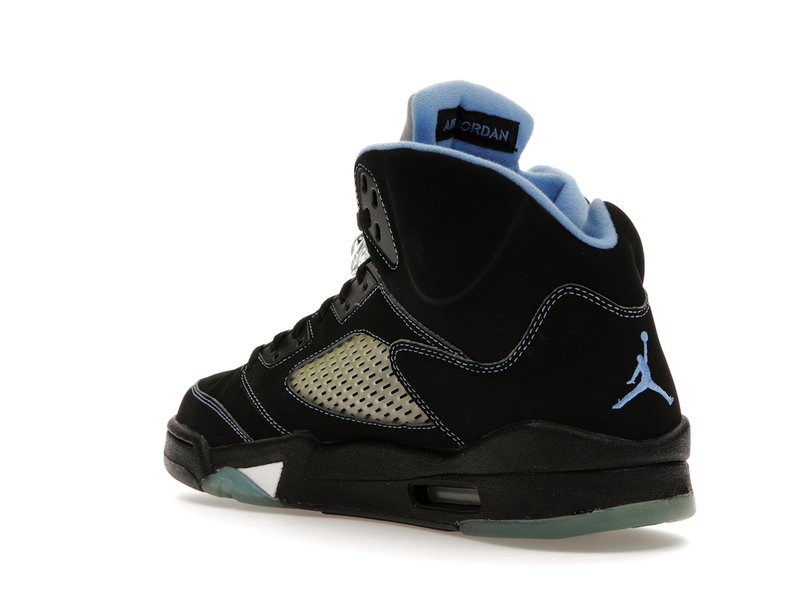 Jordan 5 Retro Black University Blue 041 Jordan 5 Retro Black University Blue 041