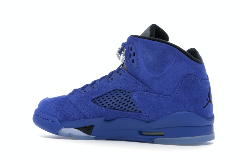 Jordan 5 Retro Blue Suede Gs 4408 401