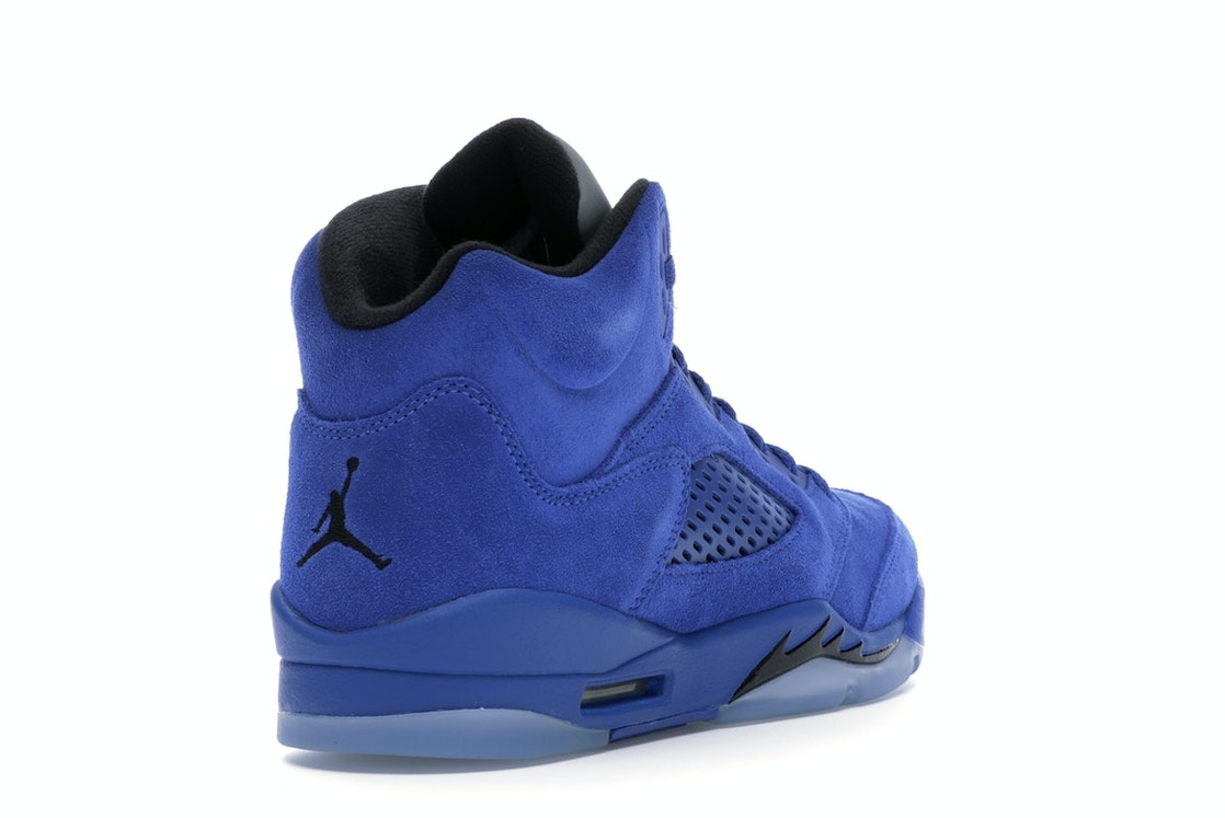 Jordan 5 Retro Blue Suede Gs 4408 401 Jordan 5 Retro Blue Suede Gs 4408 401