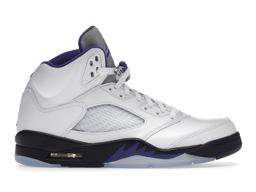 All the shoes-Jordan 2 & 3 & 5-9 - Supreme X Jordan 5 Retro 'White