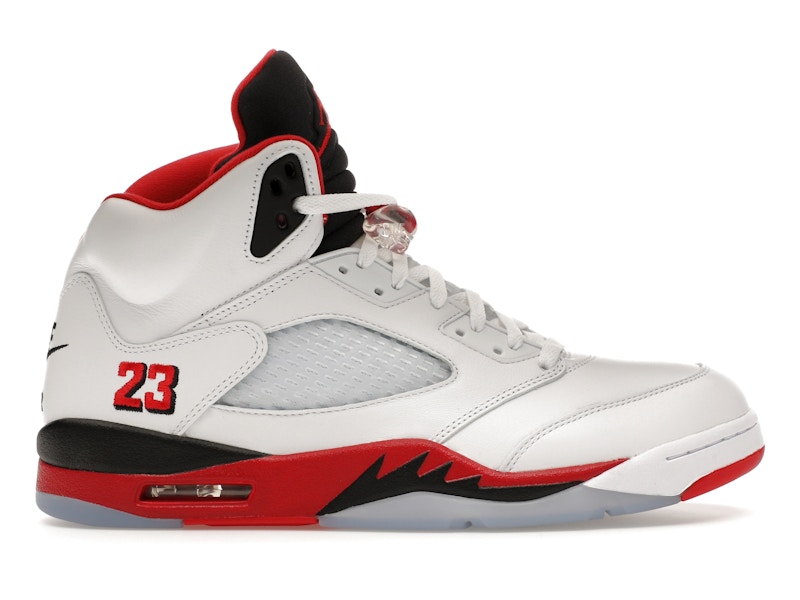 Jordan 5 Retro Fire Red Black Tongue (2025) Men's - HQ7978