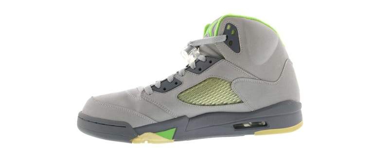 Jordan 5 grey and green Clearance