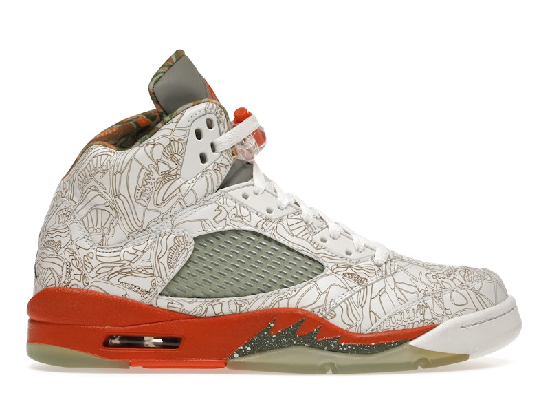 Jordan shop 5 laser