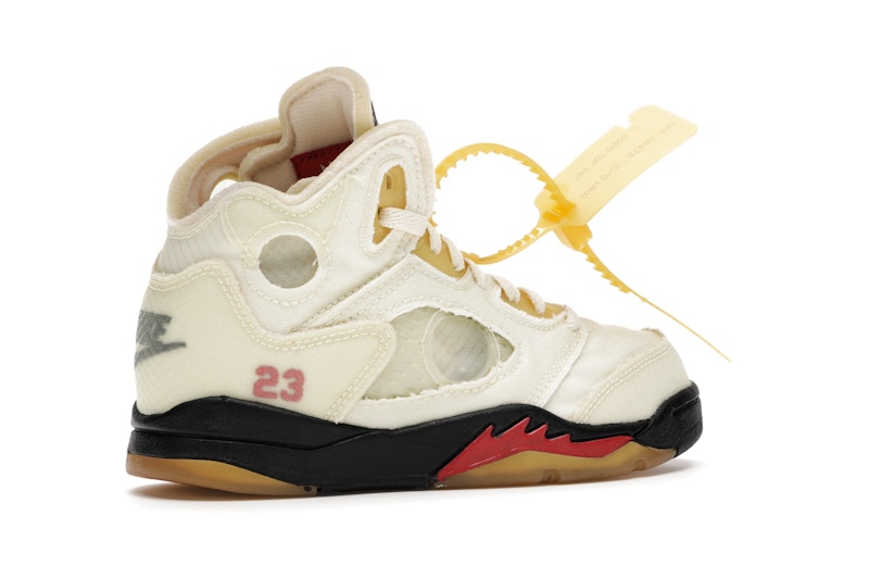 Air jordan 5 off white sail resell Clearance