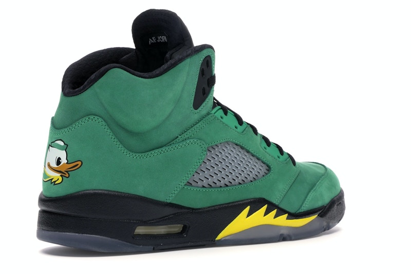Jordan 5 Retro Oregon Ducks - 454803-535