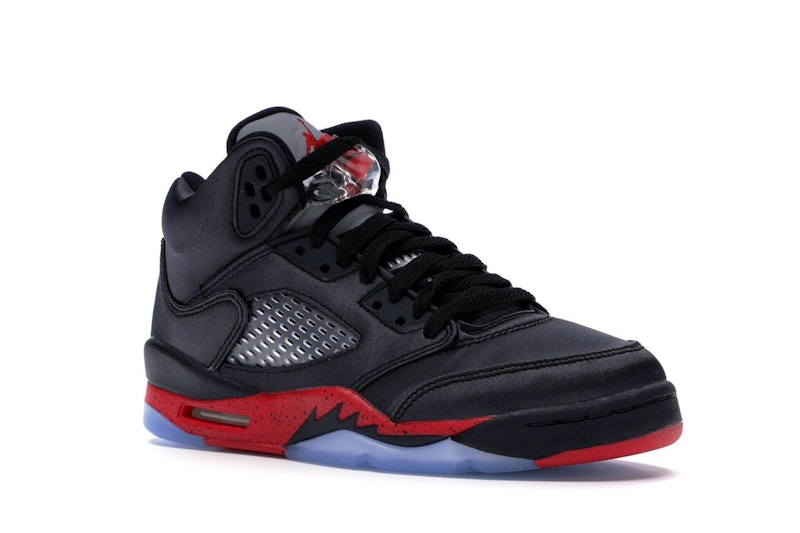 Jordan 5 Retro Satin Bred (GS) - 440888-006