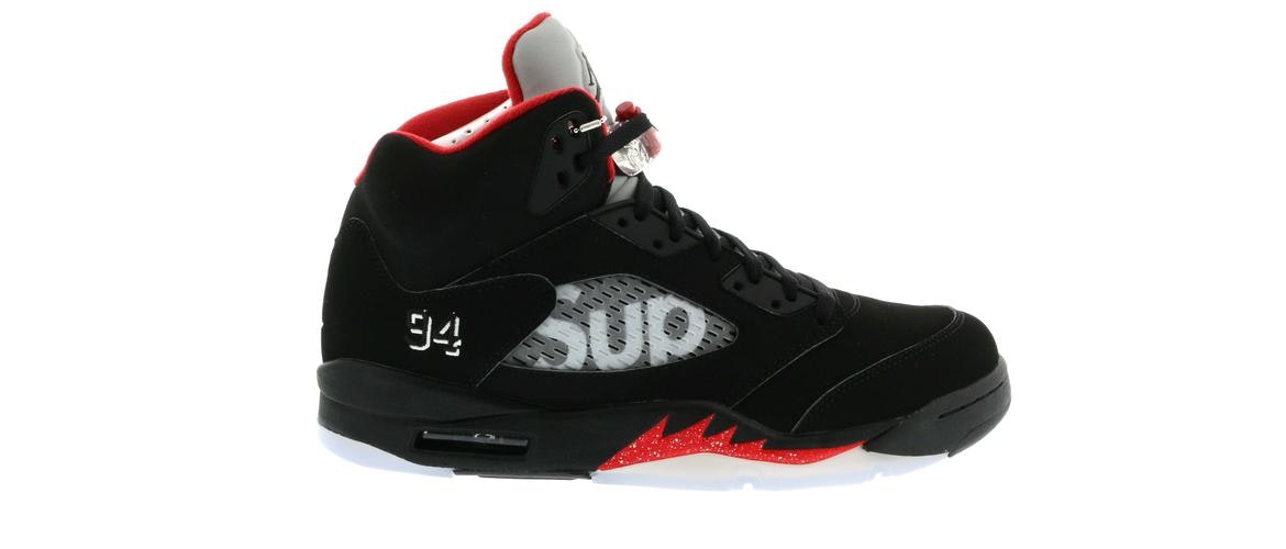 Jordan 5 Retro Supreme Black - 824371-001 - US
