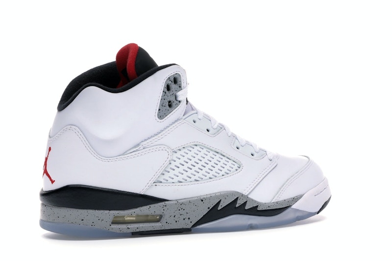 Air jordan retro 5 white cement Clearance