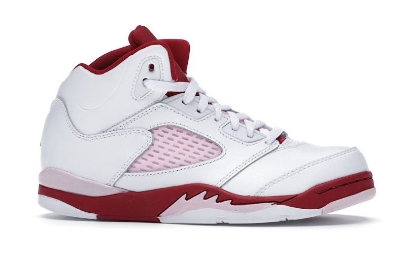 Red white pink jordan 5 clearance